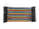Breadboard jumper kabeltjes Dupont 10cm female/male 40x